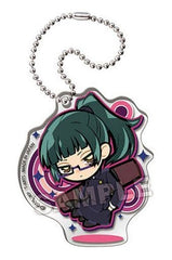 Maki Zenin Jujutsu Kaisen Pyoncolle Acrylic Key Chain Key Chain [USED]