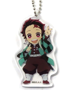 Tanjiro Kamado Demon Slayer: Kimetsu No Yaiba X ufotable Cafe Acrylic Charms Korea Limited Charm [USED]