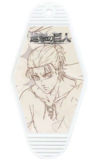 Ellen Yeager A Line Drawing Attack on Titan The Final Season Motel Key Chain Key Chain [USED]