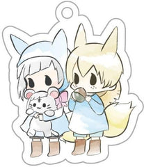 Atsushi Nakajima Kenji Miyazawa Bungo Stray Dogs Wan! Retro Chikku Acrylic Key Chain Sumokku Fox Ver. Key Chain [USED]