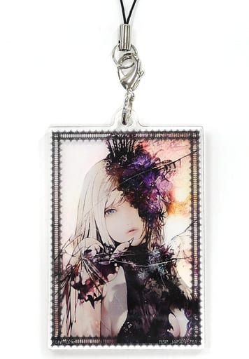 Shinobu Oshino E Pattern Monogatari Series Ichiban Kuji Kizudsukushi no Kuji jato! Panaino! Ogureito Illustration Acrylic Charm Prize J Charm [USED]