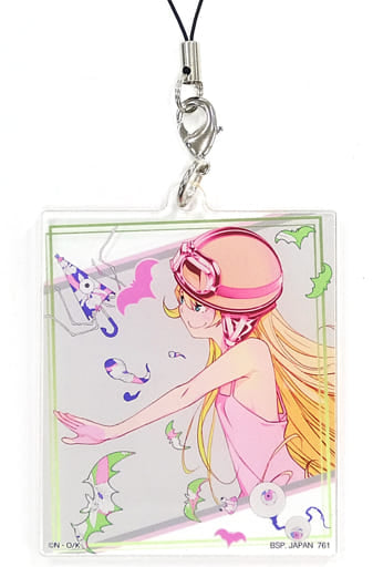 Shinobu Oshino G Pattern Monogatari Series Ichiban Kuji Kizudsukushi no Kuji jato! Panaino! Ogureito Illustration Acrylic Charm Prize J Charm [USED]