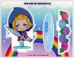 Fire Force Arthur Boyle Panel Style Acrylic Stand Rainy Season Princess Cafe Limited Acrylic Stands [USED]