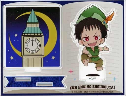 Fire Force Shinra Kusakabe Panel Style Acrylic Stand Fairy Tale Princess Cafe Limited Acrylic Stands [USED]