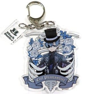 Ciel Phantomhive Black Butler Black Label Trading Acrylic Key Chains Black Butler Exhibition: Rich Black Limited Key Chain [USED]