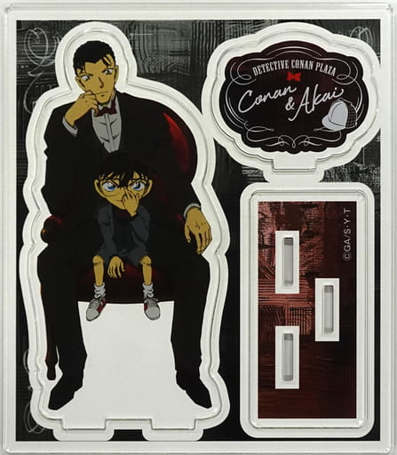 Conan Edogawa Shuichi Akai Detective Conan 21 Main Visual Acrylic Stand Detective Conan Plaza Limited Acrylic Stand [USED]