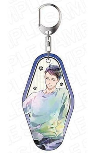 Kei Mikhail Ignatov Newly Drawn Ver. Psycho-Pass 3 Double Sided Room Key Chain Pale Tone Series Key Chain [USED]