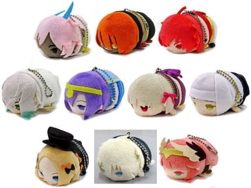 Archer/Ashwatthama, etc. Fate/Grand Order Mochimochi Mascot Vol.8 All 10 Types Set Key Ring [USED]