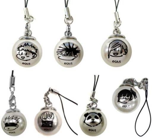 Yuji Itadori, etc. Jujutsu Kaisen Pearl Style Charm Collection All 7 Types Set Charm [USED]