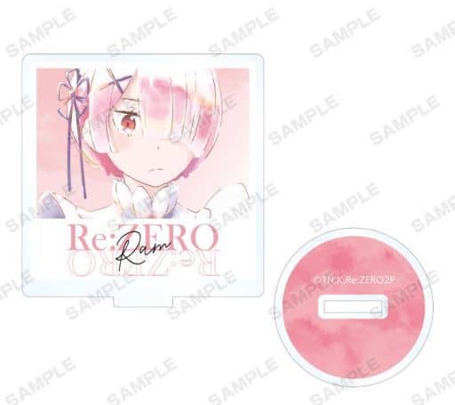 Ram Re:ZERO -Starting Life in Another World- Ani-Art Aqua Label Trading Acrylic Stand Acrylic Stand [USED]