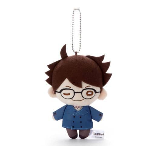 Toru Oikawa Haikyu!! Nitotan Winter Clothes Plush Toy with Ball Chain Key Chain [USED]