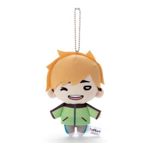 Atsumu Miya Haikyu!! Nitotan Winter Clothes Plush Toy with Ball Chain Key Chain [USED]