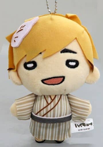 Atsumu Miya Haikyu!! TO THE TOP Nitotan Carnival Plush Toy with Ball Chain Key Chain [USED]