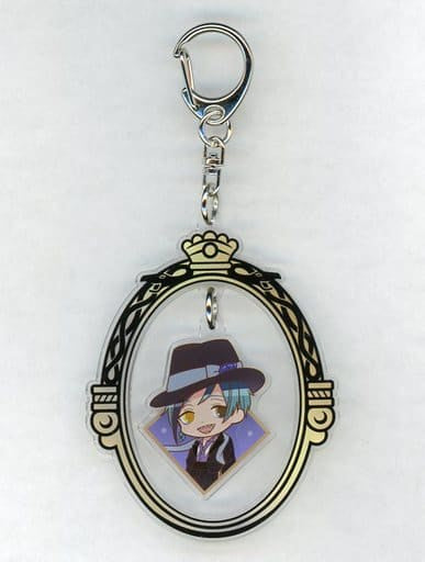 Floyd Leech Disney: Twisted-Wonderland Hapiclo! Original Illustration Yurayura Key Chain Key Chain [USED]