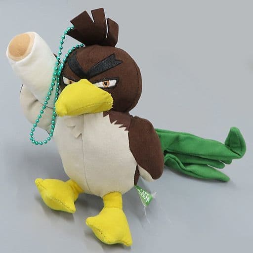 Farfetch'd Galarian Form Pokemon Sannegi-Tai Monogatari Mascot Key Chain [USED]