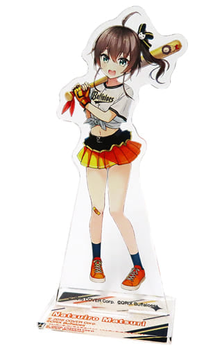 Natsuiro Matsuri Orix Buffaloes VTuber Hololive X Pacific League 6 Teams Acrylic Stand Acrylic Stands [USED]