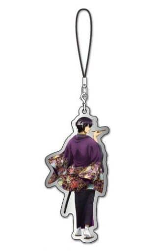 Shinsuke Takasugi Gintama Metal Charm Strap Charm [USED]