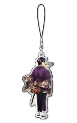 Shinsuke Takasugi Gintama Metal Charm Strap Charm [USED]