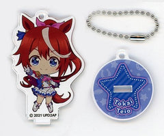 Tokai Teio Uma Musume Pretty Derby Season 2 Trading Acrylic Stand Key Chain Key Chain [USED]