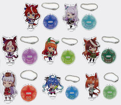 Tokai Teio, etc. Uma Musume Pretty Derby Season 2 Trading Acrylic Stand Key Chain All 8 Types Set Key Chain [USED]
