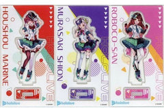 Houshou Marine, etc. Holomart Outfit VTuber Hololive Original Acrylic Stand FamilyMart Vol.5 FamiPay Web Exclusive Set of 3 Acrylic Stands [USED]