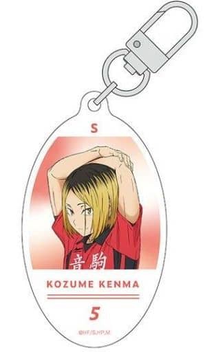 Kenma Kozume Haikyu!! Trading Round Key Chains Key Chain [USED]