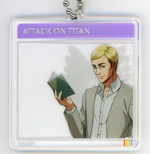 Erwin Smith A Attack on Titan The Final Season Trading Acrylic Key Chains Key Chain [USED]