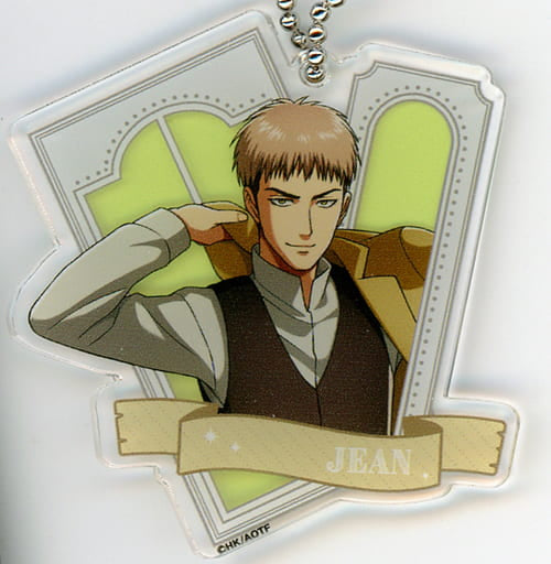 Jean Kirstein B Attack on Titan The Final Season Trading Acrylic Key Chains Key Chain [USED]