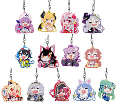 Minato Aqua, etc. Vtuber Hololive Capsule Rubber Strap Vol.2 All 13 Types Set Key Chain [USED]