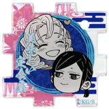 Oishii Teishokuya Demon Slayer: Kimetsu no Yaiba Connected Acrylic Puzzle Collection Part 2 Koyoharu Gotoge Original Art Exhibition Limited Key Chain [USED]