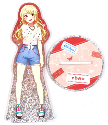 Toko Kirigaya BanG Dream! Girls Band Party! Kiratto Acrylic Stand Holidays Acrylic Stand [USED]