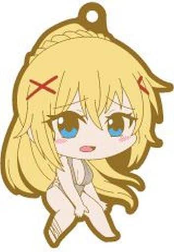 Darkness Swimsuit Ver. KonoSuba God's Blessing on this Wonderful World! Rubber Charm Key Chain [USED]