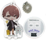 Kagami Hayato Winter Uniform Ver. Snowman Vtuber Nijisanji Rof-Mao Trading Acrylic Stand Key Chain animatecafe Business Trip Version Limited Key Chain [USED]