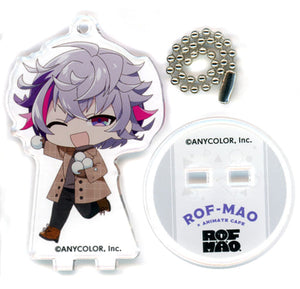 Fuwa Minato Winter Uniform Ver. Snow Vtuber Nijisanji Rof-Mao Trading Acrylic Stand Key Chain animatecafe Business Trip Version Limited Key Chain [USED]