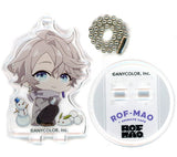 Kaida Haru Winter Uniform Ver. Snowman Vtuber Nijisanji Rof-Mao Trading Acrylic Stand Key Chain animatecafe Business Trip Version Limited Key Chain [USED]