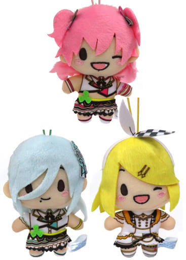 Airi Momoi, etc. Hatsune Miku: Colorful Stage! More Plus Mascot More More Jump! Vol.2 All 3 Types Set Key Chain [USED]