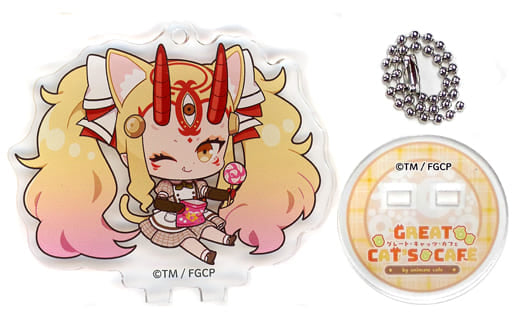 Doji Ibaraki Fate/Grand Carnival Trading Acrylic Stand Key Chain animate cafe Limited Key Chain [USED]