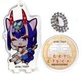 Shutendouji Fate/Grand Carnival Trading Acrylic Stand Key Chain animate cafe Limited Key Chain [USED]