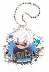 Satoru Gojo Jujutsu Kaisen Buchimas! Battle Acrylic Key Chain Key Chain [USED]