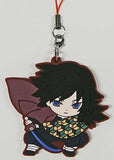 Giyu Tomiokau Demon Slayer: Kimetsu no Yaiba Metsu! Capsule Rubber Mascot 10 Key Ring [USED]