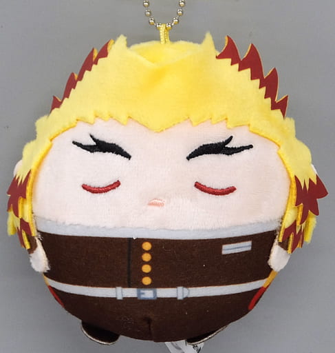 Kyojuro Rengoku Sleeping Ver. Demon Slayer: Kimetsu no Yaiba Fluffy Kororin 6 animate Limited Box Purchase Privilege Key Ring [USED]
