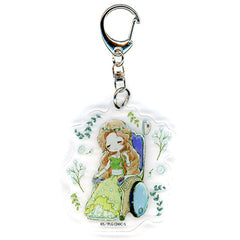 Nunnally Lamperouge Code Geass: Lelouch of the Rebellion Graph Art Design Flower Ver. Acrylic Key Chain 06 Key Chain [USED]