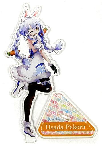 VTuber Hololive Usada Pekora Acrylic Stand Vol.2 Tsukumo Collaboration Exclusive Acrylic Stands [USED]