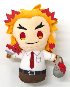 Kyojuro Rengoku Kimetsu Gakuen AGF21 Ver. Demon Slayer: Kimetsu no Yaiba Potetto Mascot Plush Toy animate Girls Festival 2021 Limited Plush Toys [USED]