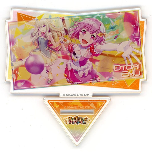 Emu Otori Wonderlands X Showtime Hatsune Miku: Colorful Stage! Scene Still Acrylic Stand Vol.2 TOWER RECORDS 2nd Edition Exclusive Acrylic Stands [USED]