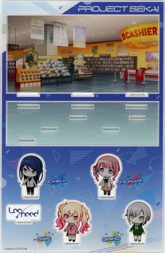 Leo/Need Hatsune Miku: Colorful Stage! Acrylic Diorama Set TOWER RECORDS 2nd Edition Exclusive Acrylic Stands [USED]