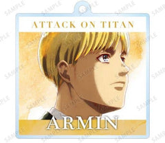Armin Arlert Attack on Titan Ani-Art Aqua Label Trading Acrylic Key Chain Key Chain [USED]