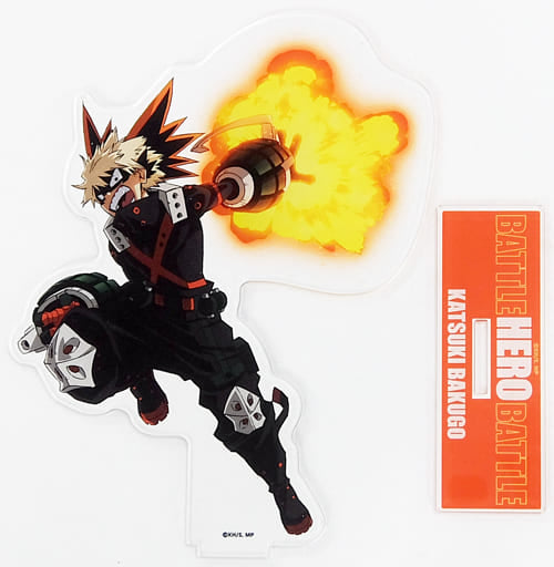 My Hero Academia Katsuki Bakugo Battle Hero Battle Acrylic Stand Plus Ultra Square Limited Acrylic Stands [USED]