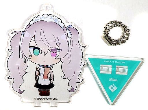 Hatsune Miku Hatsune Miku: Colorful Stage! Trading Acrylic Stand Key Chain 25-ji, Night Code de. animate cafe Limited Key Chain [USED]