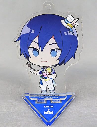 KAITO Hatsune Miku: Colorful Stage! Trading Acrylic Stand Key Chain 25-ji, Night Code de. animate cafe Limited Key Chain [USED]
